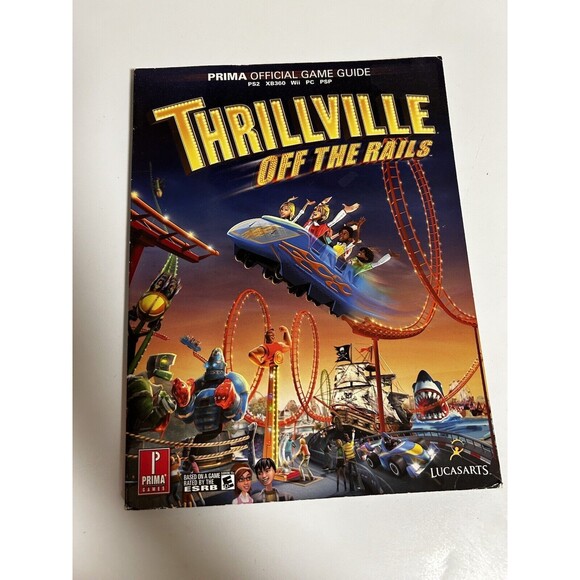 Thrillville Off the Rails: Prima Official Game Guide - Lucasarts - Picture 1 of 3